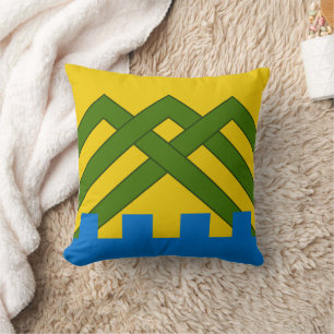 Canton of Wyldewode Populace Badge Throw Pillow