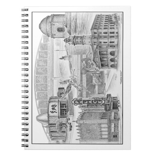 Canton Ohio Historic Landmarks Notebook (Front)