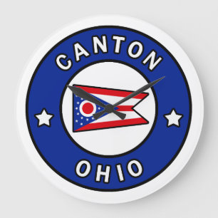 Canton Ohio Large Clock