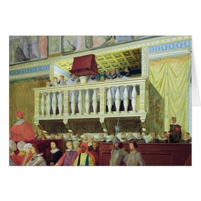 Cantoria in the Sistine Chapel (Front Horizontal)