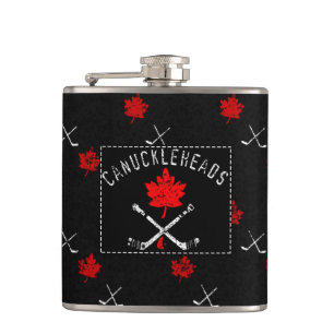 Canuckleheads Official Hip Flask