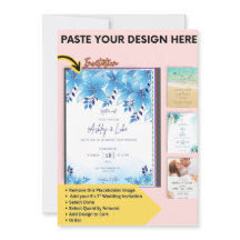 Canva Faire-part de mariage et enregistrer le Modè