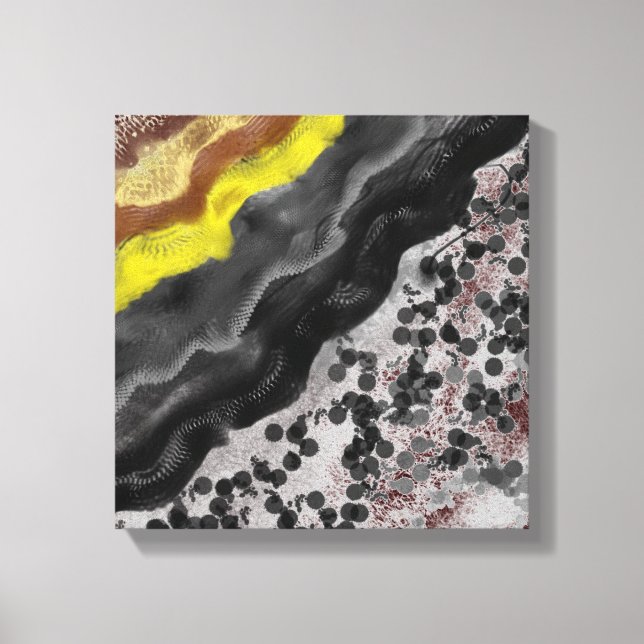 Canvas 12"by12" Layers & Discs Print (Front)