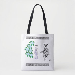 Canvas :  Ancient Greek Tote Bag