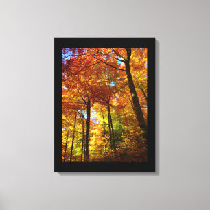 Canvas Art-Autumn Trees