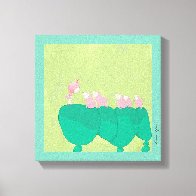 Canvas art by Cristina Ghelfi (Front)