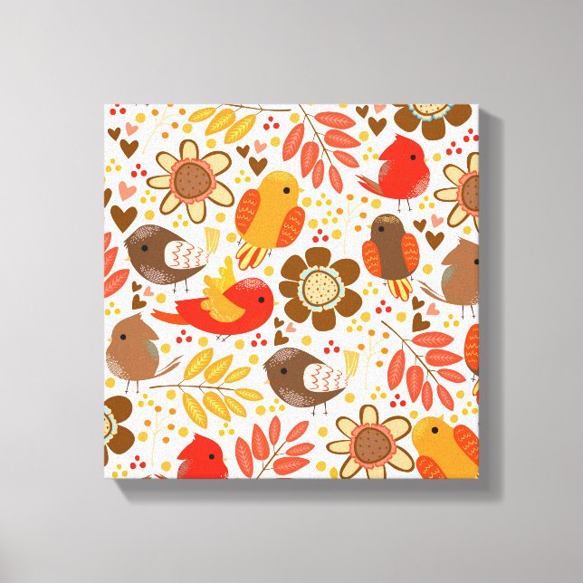 Canvas Art-Fall Birds (Front)