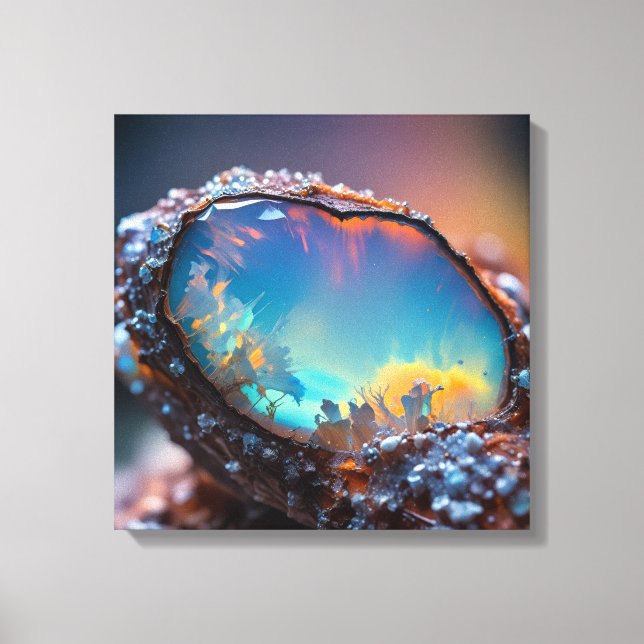 Canvas Art (Fire Opal-5) (Front)