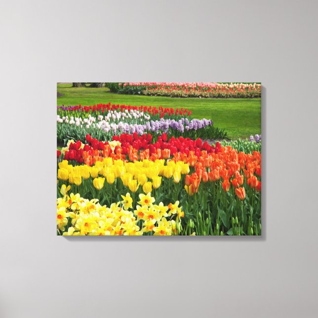 Canvas Art-Flowers Print (Front)