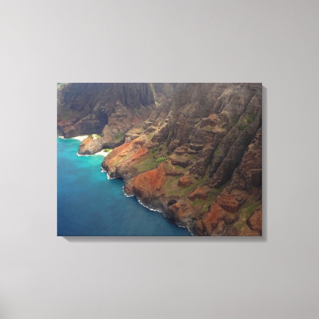 Canvas Art-Napali Coast Kauai Print (Front)