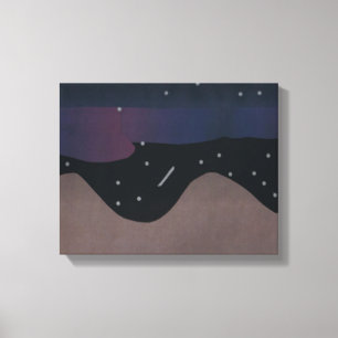 Canvas Art of Nighttime Skies