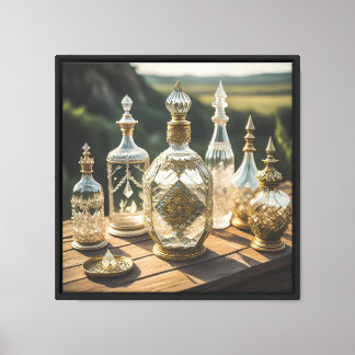 canvas Art  (Vintage Bottles-7)
