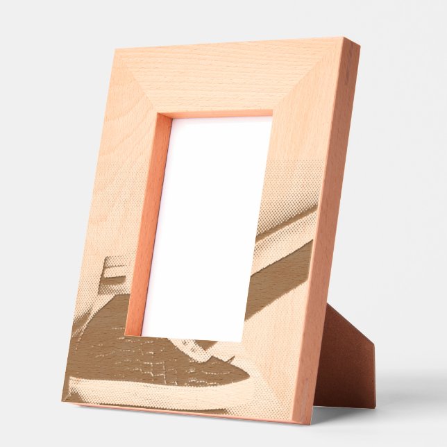Canvas Art Walking  Etched Frames (Left)