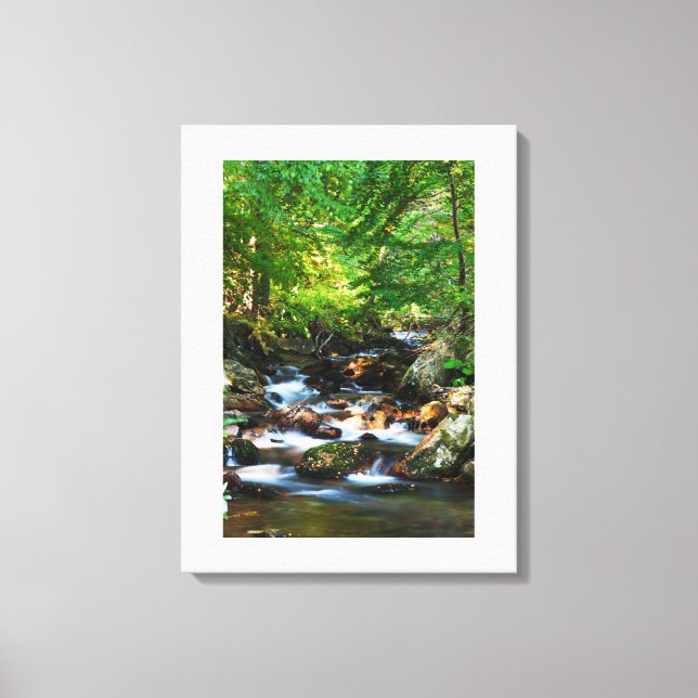 Canvas Art-Waterfall Print (Front)