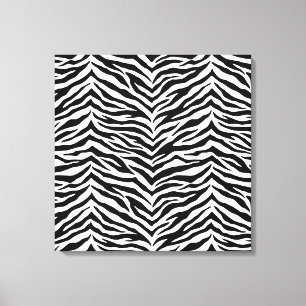 Canvas Art-Zebra Print