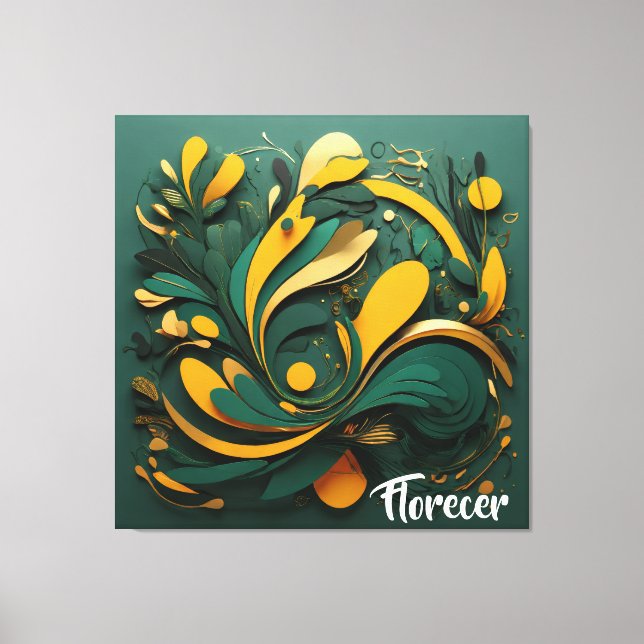 Canvas Arte Biodiversidad Viva Print (Front)