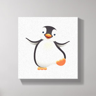 Canvas - Baby Penguin Print