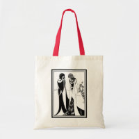 Canvas Bag: Aubrey Beardsley Art Illustration