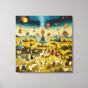 Canvas Bosch and the Fury of Burning Man