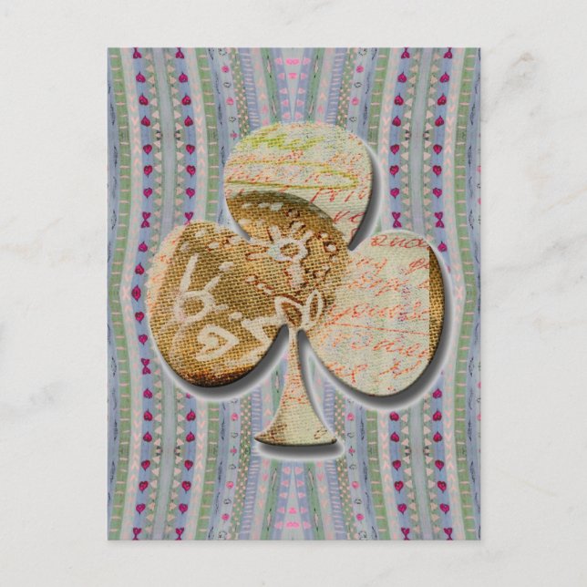 Canvas clover postcard (Front)