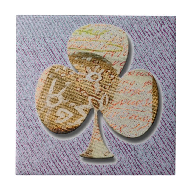 Canvas clover tile (Front)