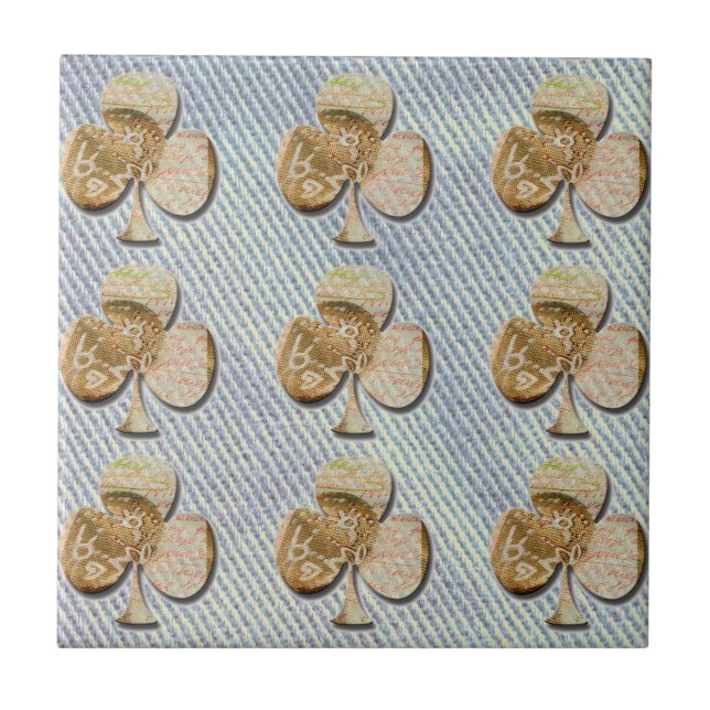 Canvas clover tile (Front)