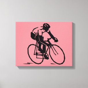 Canvas (Cycling)) Print