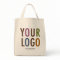 Canvas Grocery Tote Bag with Logo No Minimum Order