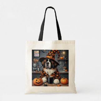 Canvas Halloween Tote