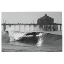 Canvas - Huntington Beach Pier - Northside  