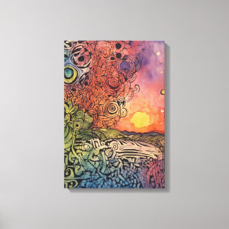 Canvas Interpretation Print