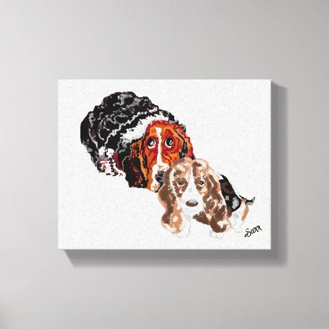 Canvas : Lazy Day Print (Front)