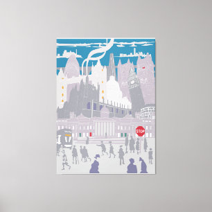 Canvas London City Skyline Artwork