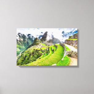 Canvas Machu Picchu, Cusco - Peru Print