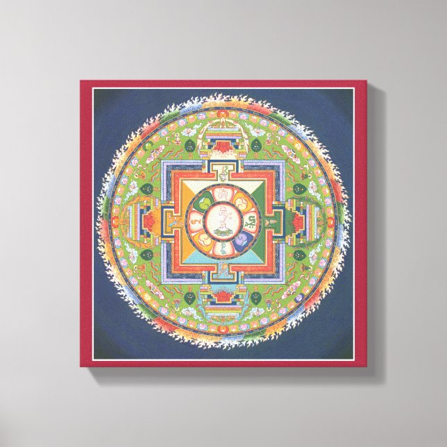 CANVAS - Mandala of Buddha of Compassion (Front)
