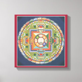 CANVAS - Mandala of Buddha of Compassion Print