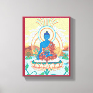 CANVAS - Medicine Buddha - Buddha of Healing Power Print