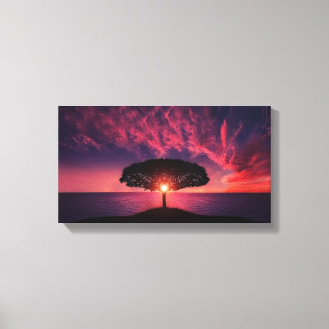 Canvas paint  print (Front)
