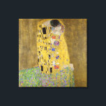 CANVAS PANEL : GUSTAV KLIMT : THE KISS PRINT<br><div class="desc">FINE ART : CANVAS PANEL : GUSTAV KLIMT : THE KISS</div>