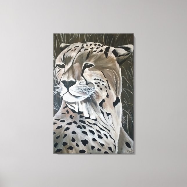 Canvas Print 24x36 CHEETAH Org. Art 1st Release (Front)