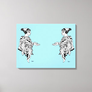 Canvas Print : Ancient Greek Sculpture Statue