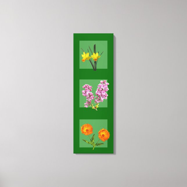 Canvas Print - Botanical Triptych (Front)