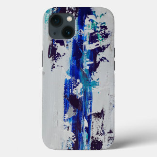 Canvas Print Breeze | Contemporary Abstract Art  iPhone 13 Case