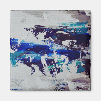 Canvas Print Breeze | Contemporary Abstract Art  Magnet