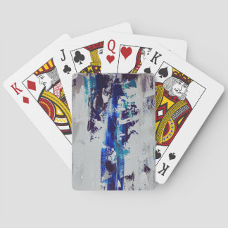 Canvas Print Breeze | Contemporary Abstract Art  Playing Cards