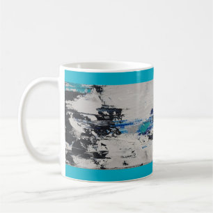 Canvas Print Brise   Art abstrait contemporain Coffee Mug