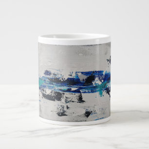 Canvas Print Brise   Art abstrait contemporain Large Coffee Mug