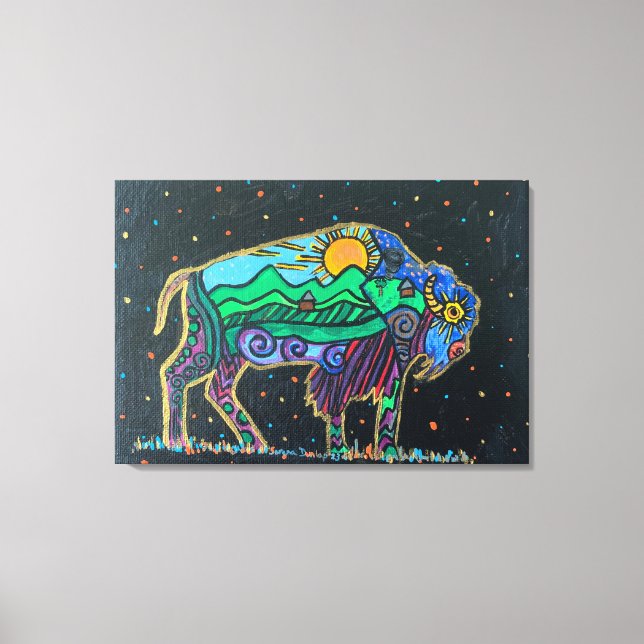 Canvas Print - Buffalo_toe  (Front)