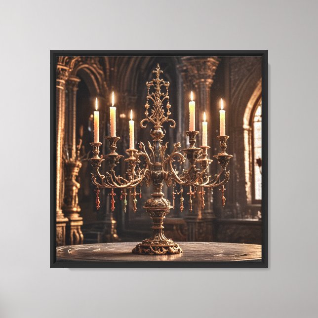 Canvas Print (Candelabra) (Front)