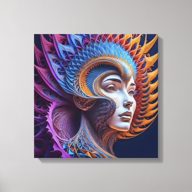 Canvas Print (Exotic Beauty) (Front)